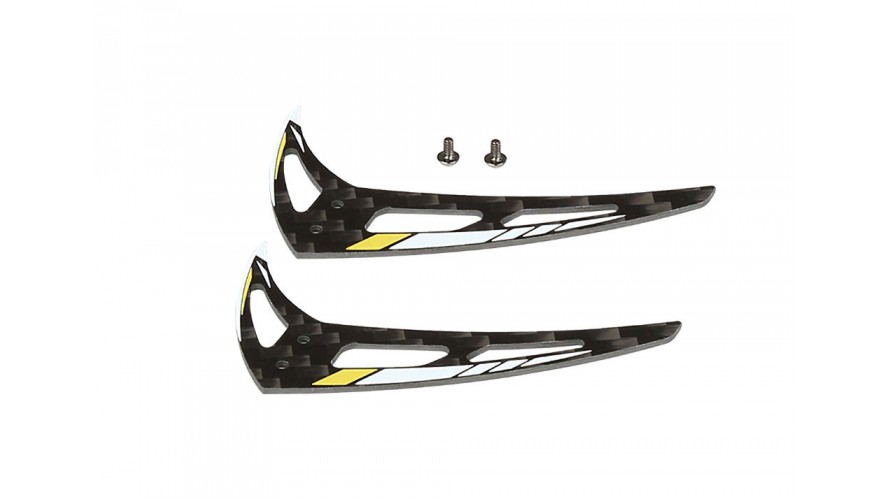 OMP Hobby M1 EVO Vertical Stabilizer - Yellow OSHM1204Y OMP Hobby M1 EVO Vertical Stabilizer - Yellow OSHM1204Y