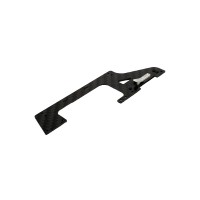 OMP Hobby M2 v1 Carbon Fiber Side Frame Lower Left