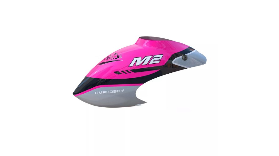 OMP Hobby M2 v2 Canopy - Dual Purple OSHM2119
