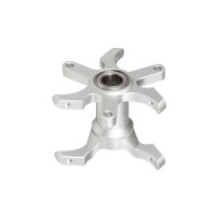 OMP Hobby M4 / M4 Max Servo Mount - Silver