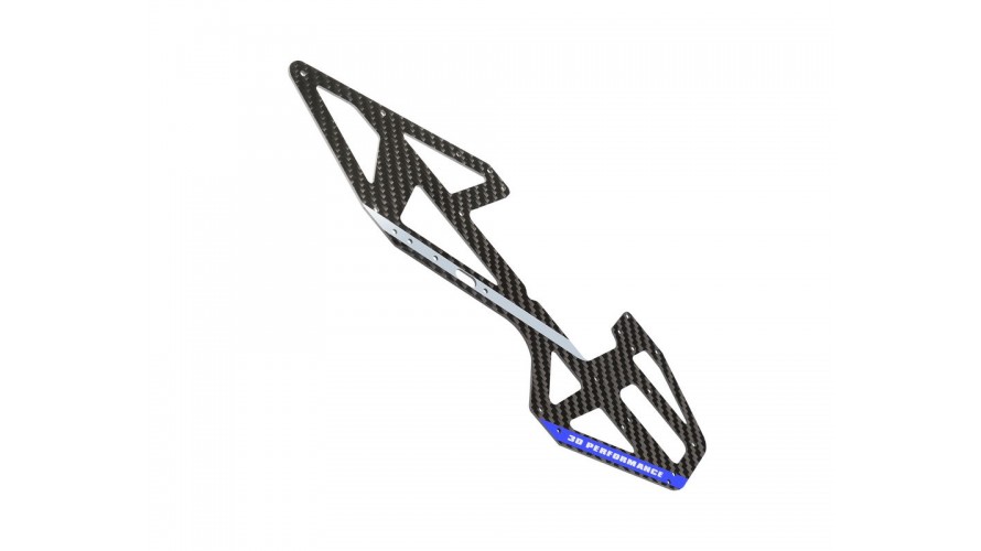 OMP Hobby M4 Left Main Frame - Classic Blue OSHM4014B-L OMP Hobby M4 / M4 Max Left Main Frame - Classic Blue OSHM4014B-L