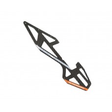 OMP Hobby M4 / M4 Max Left Main Frame - Charm Orange OMP Hobby M4 / M4 Max Left Main Frame - Charm Orange