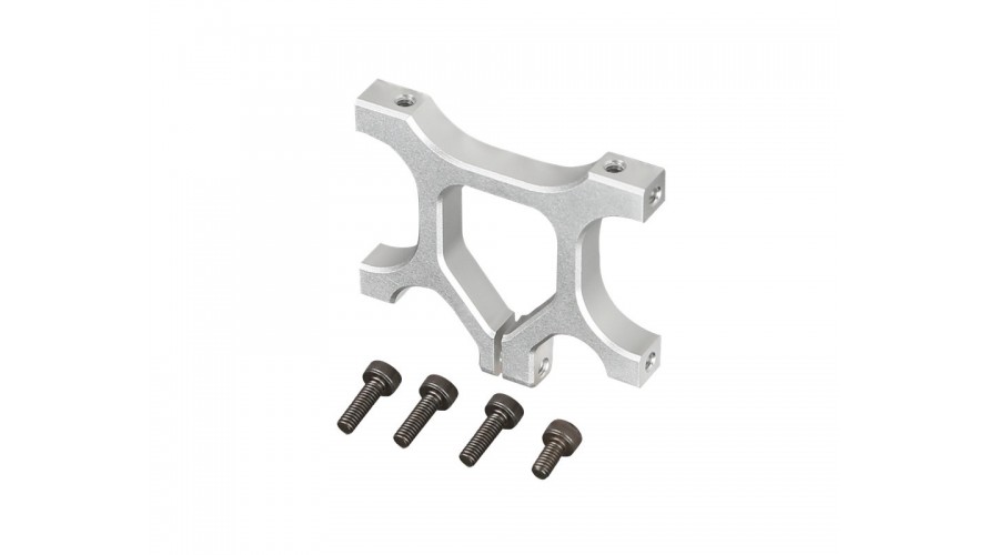 OMP Hobby M4 Tail Boom Mount - Silver OSHM4018S