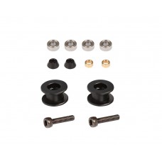 OMP Hobby M4 Idler Pulley Set - Black OMP Hobby M4 Idler Pulley Set - Black