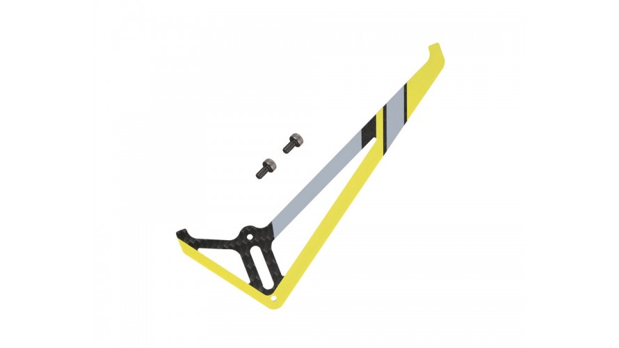 OMP Hobby M4 Tail Fin - Racing Yellow OSHM4034Y