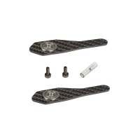 OMP Hobby M4 Tail Side Plate Set - Silver