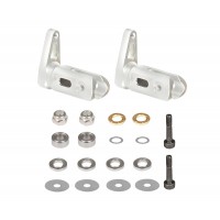 OMP Hobby M4 Tail Blade Grip Set - Silver