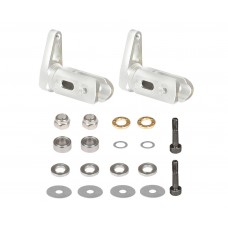 OMP Hobby M4 Tail Blade Grip Set - Silver OMP Hobby M4 Tail Blade Grip Set - Silver
