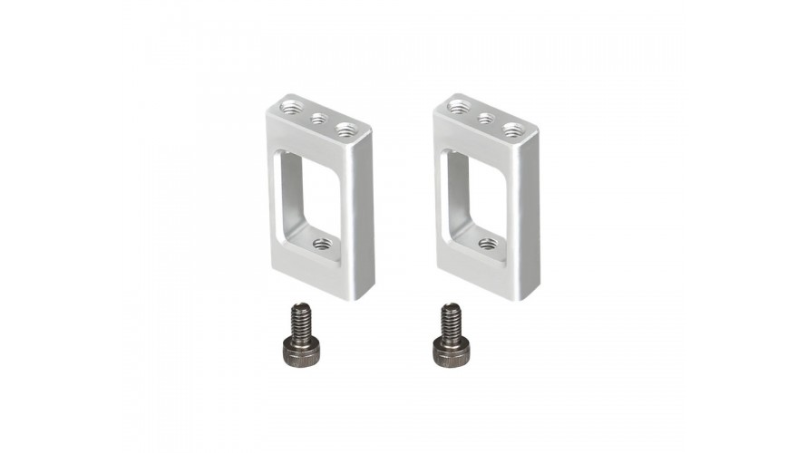 OMP Hobby M4 / M4 Max Tail Servo Mount Set - Silver OSHM4055S