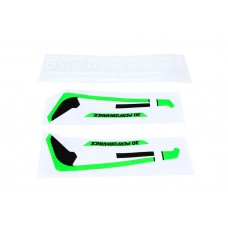 OMPHOBBY M7 Tail Fin Sticker (Green) OMPHOBBY M7 Tail Fin Sticker (Green)