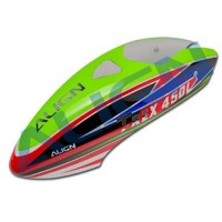 ALIGN 450L Dominator Painted Canopy Green - Red ALIGN 450L Dominator Painted Canopy Green - Red